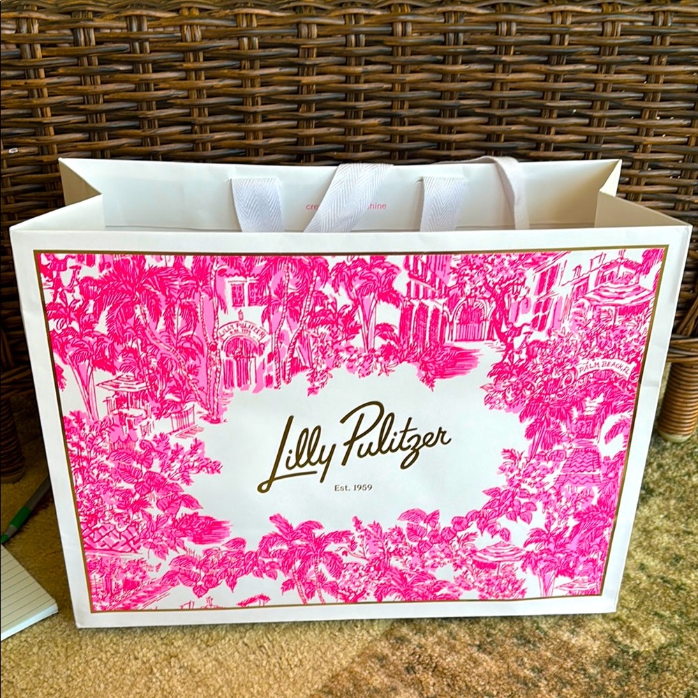 2 Lilly Pulitzer 65th Anniversary Palm Beach Toile Print - Picture 2 of 8
